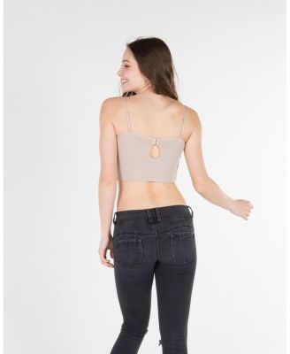 Everyday Longline Cami Bra with Keyhole Back