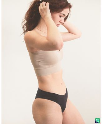 Everyday Longline Cami Bra with Keyhole Back