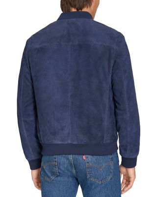 Suede Bomber Jacket