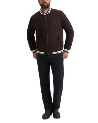 Manstone Water Repellent Varsity-Style Jacket