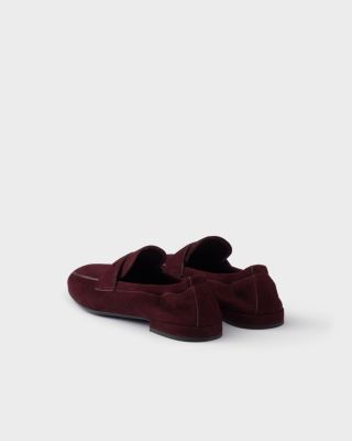  Women's Shuffle Antiqued Suede Loafers