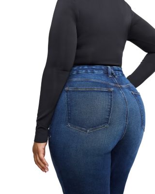 Soft Tech Good True High Rise Straight Jeans in Indigo572
