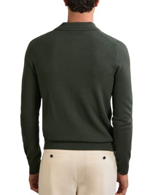 Gideon Long Sleeved Button Through Stitch Detail Cardigan