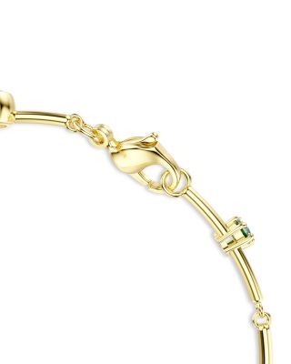 Constella White & Green Crystal Flex Bracelet