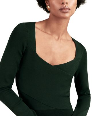 Sophia Knitted Wrap Dress