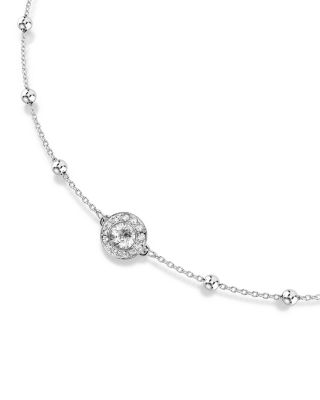 Una Crystal Angelic Reversible Pendant Necklace, 14.875-16.875"