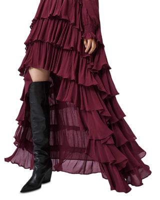 Cavarly Long Sleeve Maxi Dress