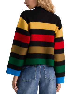 Pearson Striped Sweater Jacket