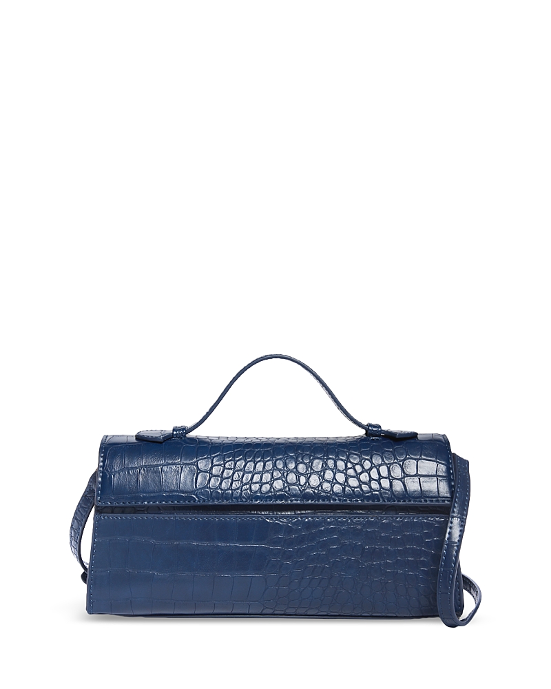 Aqua East West Top Handle Bag - Exclusive In Blue