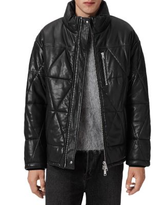 Brockwell Leather Puffer Jacket