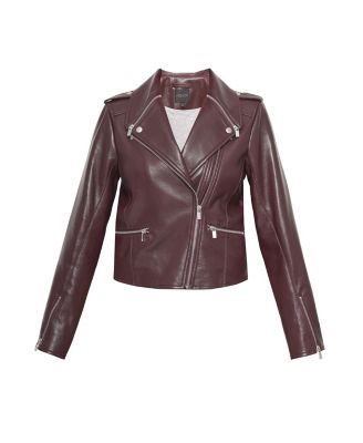 Cindy Recycled Leather Jacket