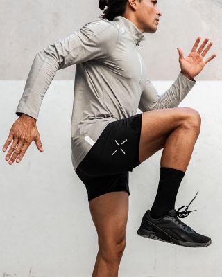 Overzip Mock Neck Sweatshirt