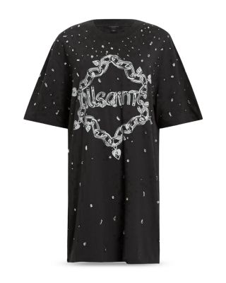 Drip Scatter T-Shirt Dress