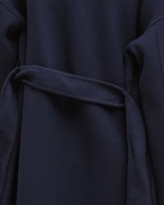 Rachel Wool Blend Wrap Coat