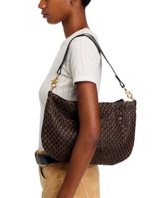 Moyen Leather Messenger Bag