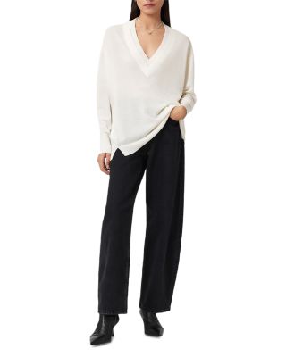 Bern Paneled V Neck Sweater