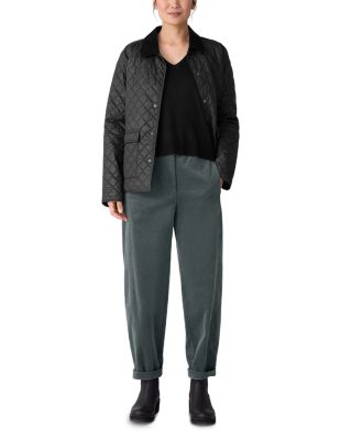 Corduroy Ankle Pants