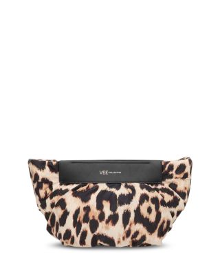 Caba Leopard Print Clutch Bag