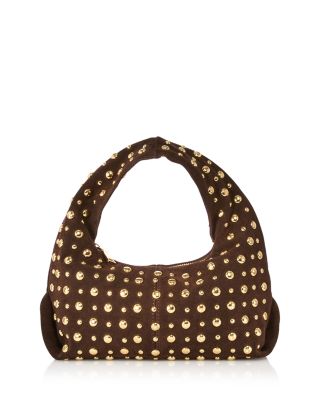 Slouchy Hobo Suede Shoulder Bag