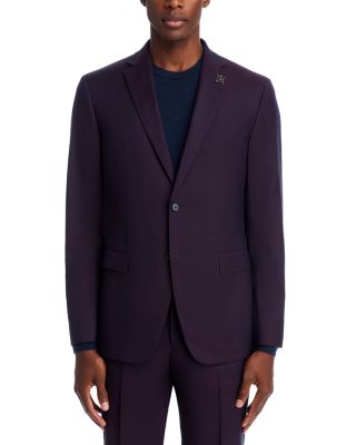 Twill Slim Fit Suit Jacket