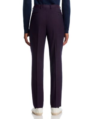 Twill Slim Fit Suit Pants