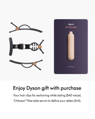 Supersonic™ Origin hair dryer | Nickel/Copper + FREE GIFT Clip Set & Style Serum Sample Bundle