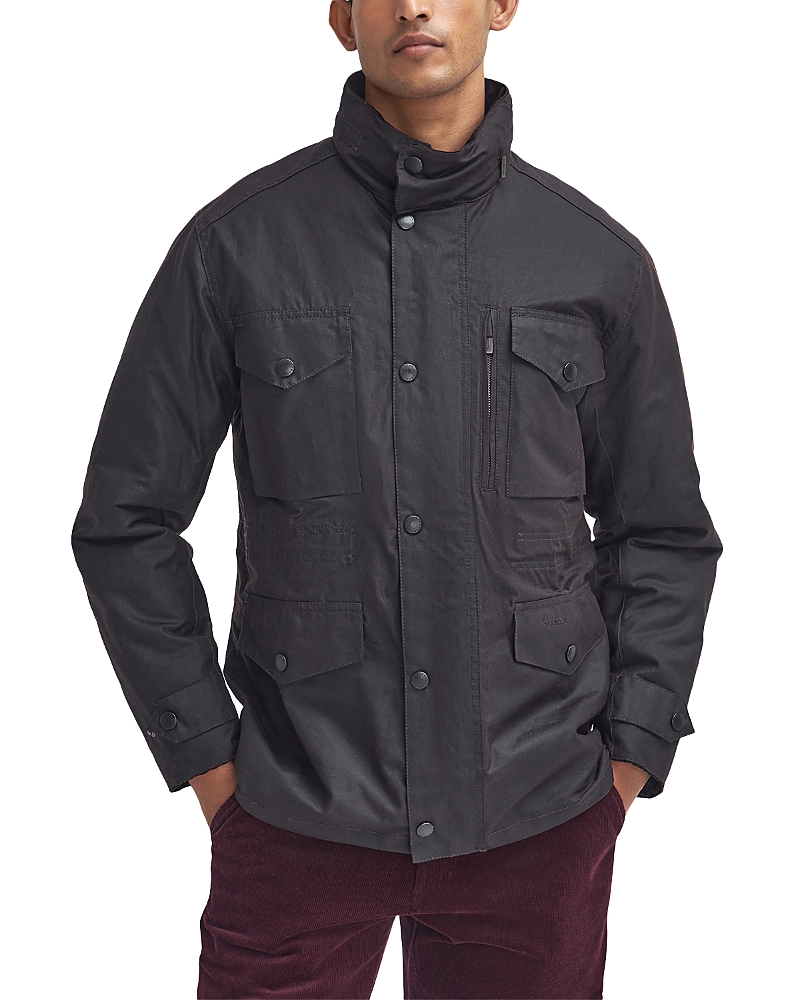 Barbour Sapper Waxed Cotton Jacket In Multi
