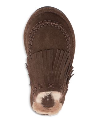 Women's Fallon Fringe Mule Flats