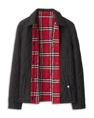 Reversible Quilted Nylon Overshirt - Exclusive