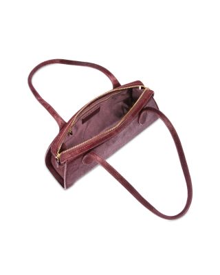 East West Leather Shoulder Bag