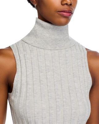 Padma Fine Knit Turtleneck Tank Top