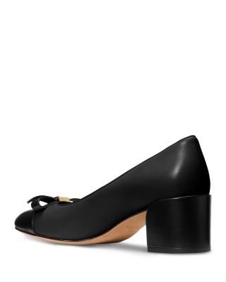 Women's Deco Bow Ballet Pumps