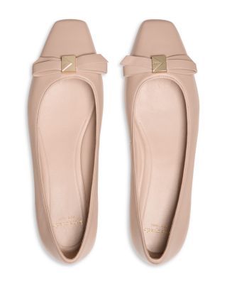 Women's Deco Bow Ballet Flats