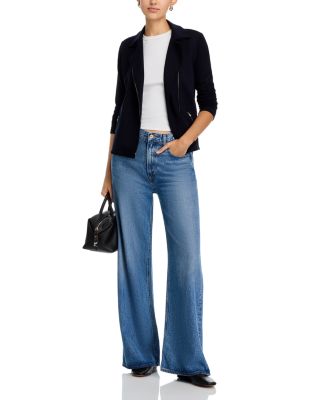 French Terry Moto Jacket