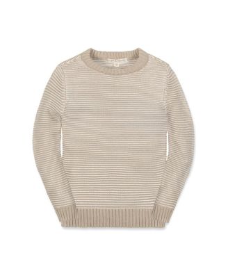 Organic Long Sleeve Crewneck Pullover Sweater - Little Kid, Big Kid