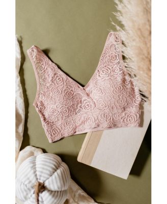 Soft V Lace Reversible Bralette