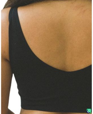 Soft Reversible V Crop Top Bralette