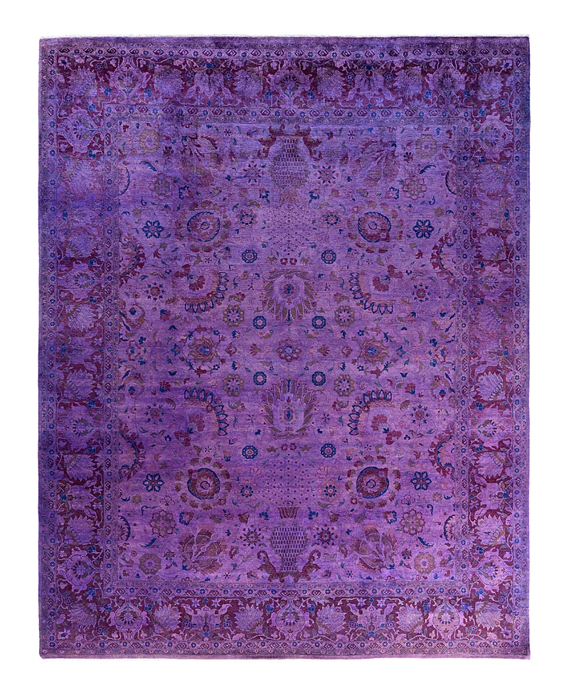 Bloomingdale's Fine Vibrance M1503 Area Rug, 8'2x10'0 In Purple