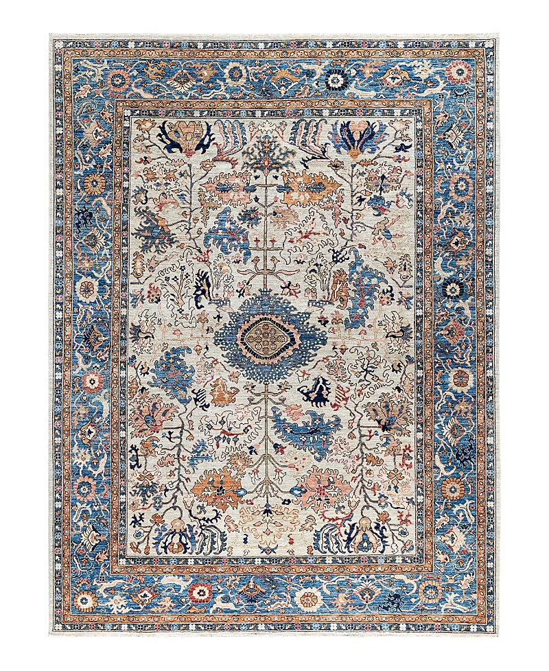 Bloomingdale's Serapi M0103-92 Area Rug, 8'11x11'11 In Blue