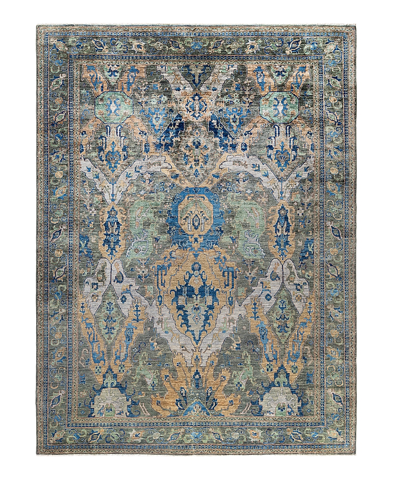 Bloomingdale's Serapi M0103-113 Area Rug, 8'10x11'10 In Green