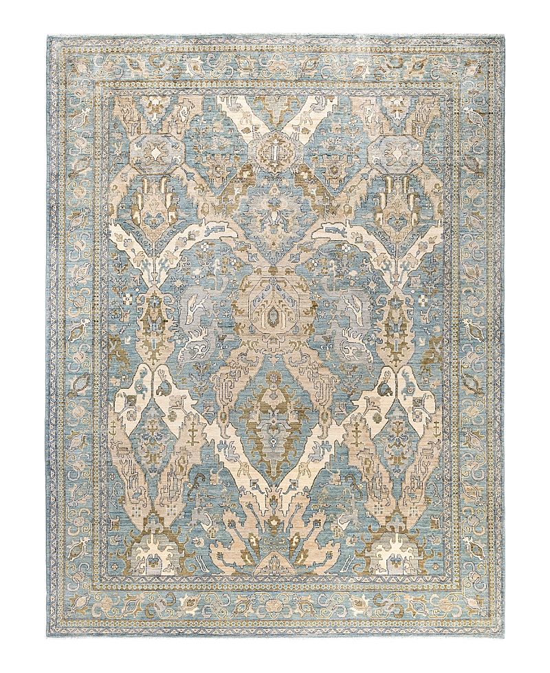 Bloomingdale's Serapi M0103-155 Area Rug, 9'2x12'0 In Green