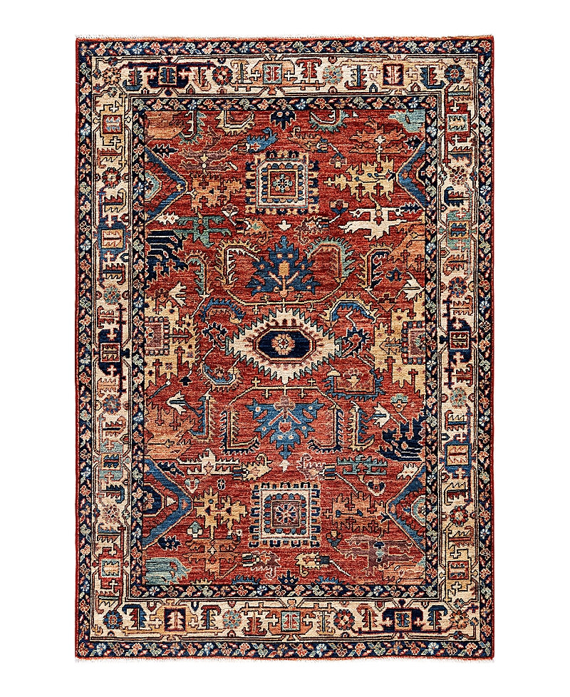 Bloomingdale's Serapi M0103-313 Area Rug, 4'2x6'3 In Brown