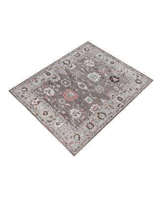 Bloomingdale's Colorful Oushak M0103-46 Area Rug, 8'0"x9'8"