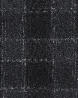 Wool &amp; Cashmere Check Overshirt