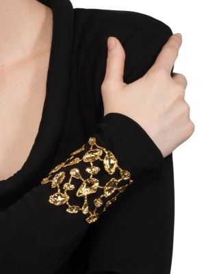 Brut Mosaic Wide Cuff Bracelet
