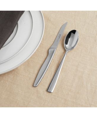 8-Piece Stainless Steel Serrated Steak Knife Set 