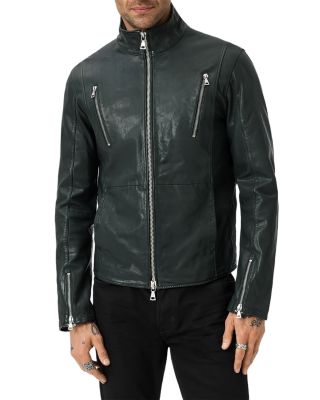 Jared Racer Leather Jacket