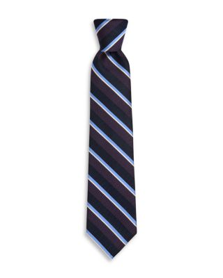 Silk Classic Stripe Tie - Exclusive