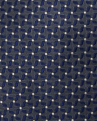 Silk Classic Geometric Tie - Exclusive 