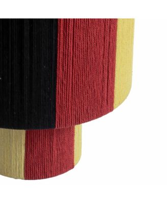 Guinevere Striped Cotton Table Lamp